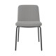 Corey Grey Linen Chair